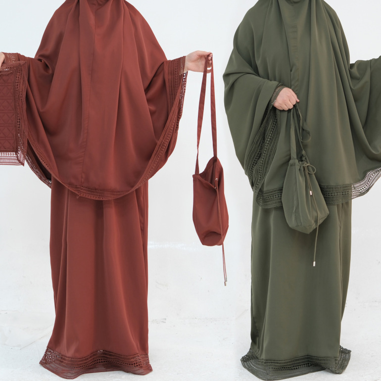 Women Bags Dubai - Muslim 4 Piece Set Women Skirts
