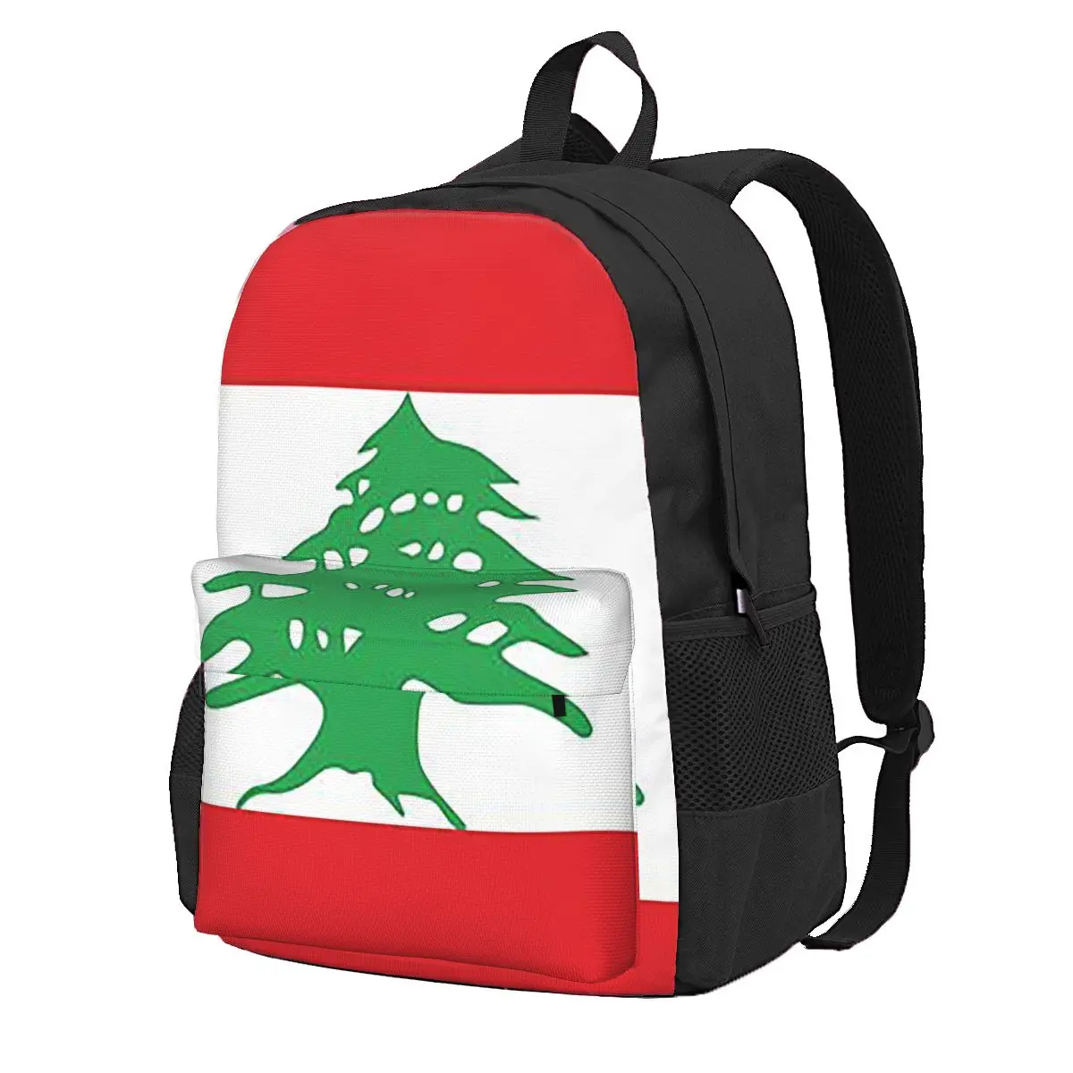 Women Bags Lebanon - Flag Of Lebanon Student Backpack School