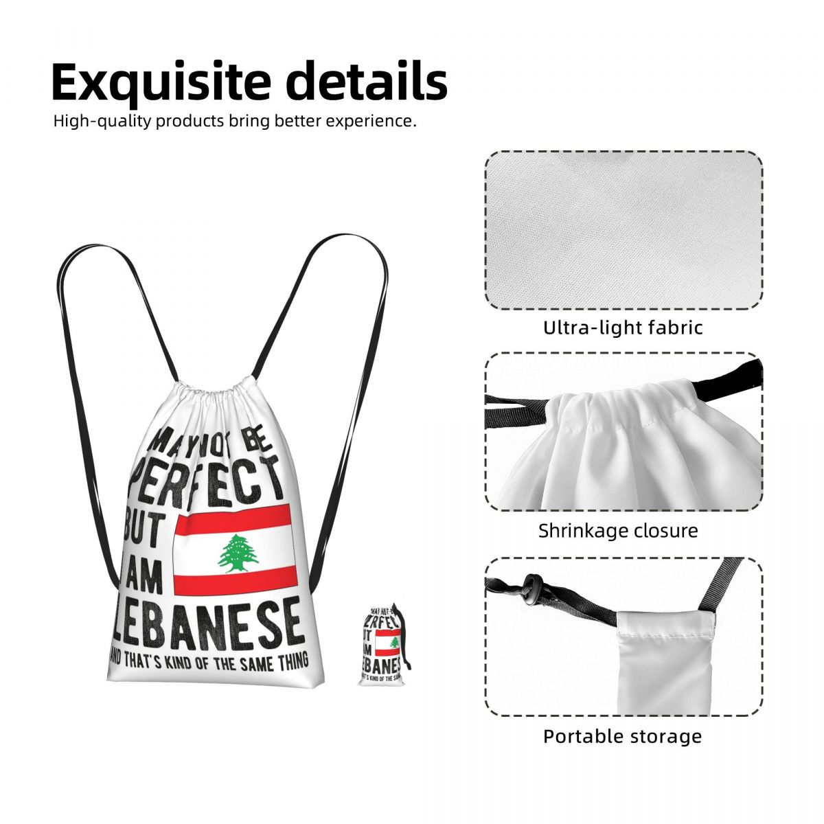 Lebanese Flag Lebanon Heritage - Women Bags Lebanon ulasan dan harga