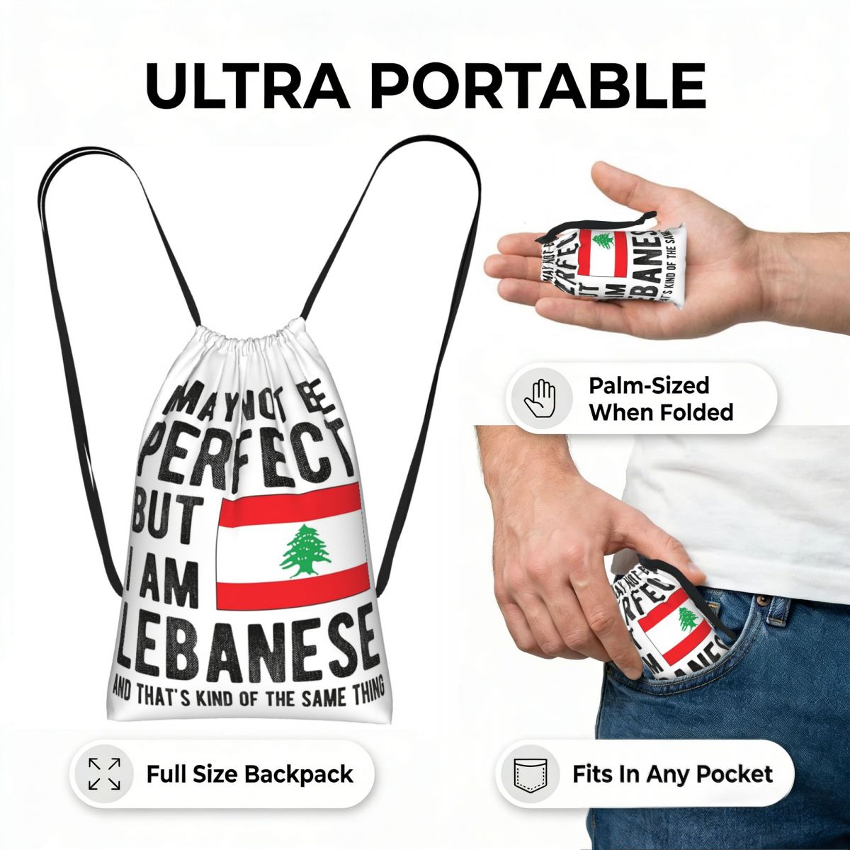Lebanese Flag Lebanon Heritage - Women Bags Lebanon ulasan dan harga