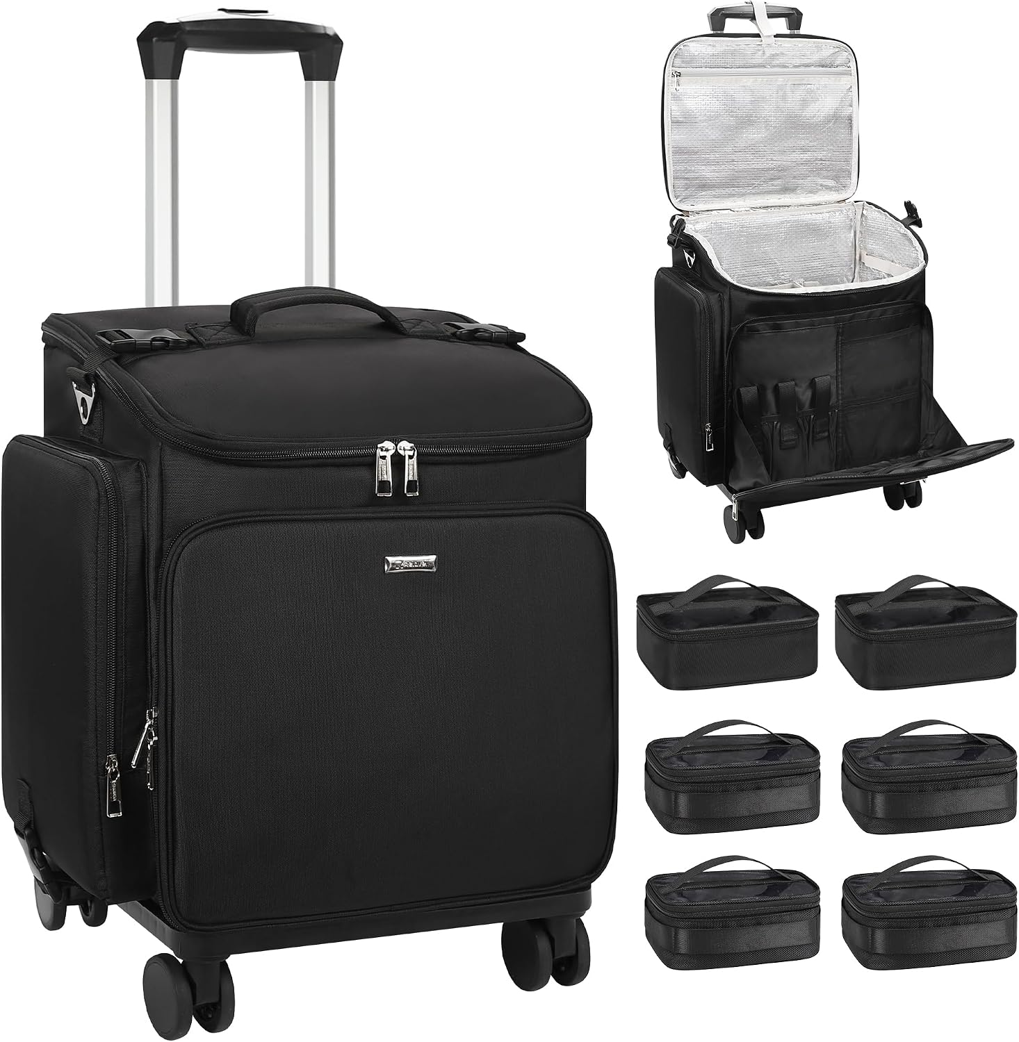 Rolling Makeup Case Hair Tools - Women Bags For Women ulasan dan harga