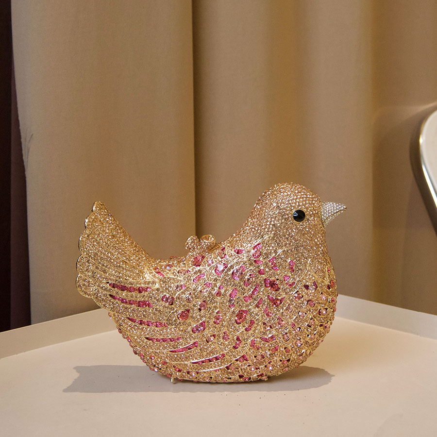 niche design sense bird full d - Women Bags Gold ulasan dan harga