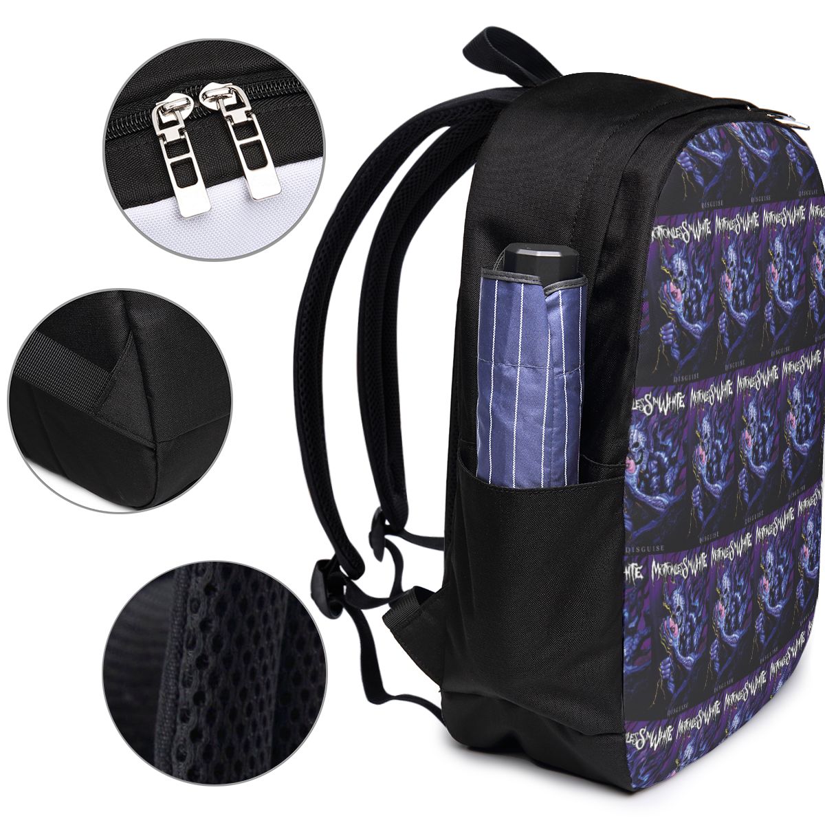Motionless In White Backpack T - Women Bags For Women ulasan dan harga