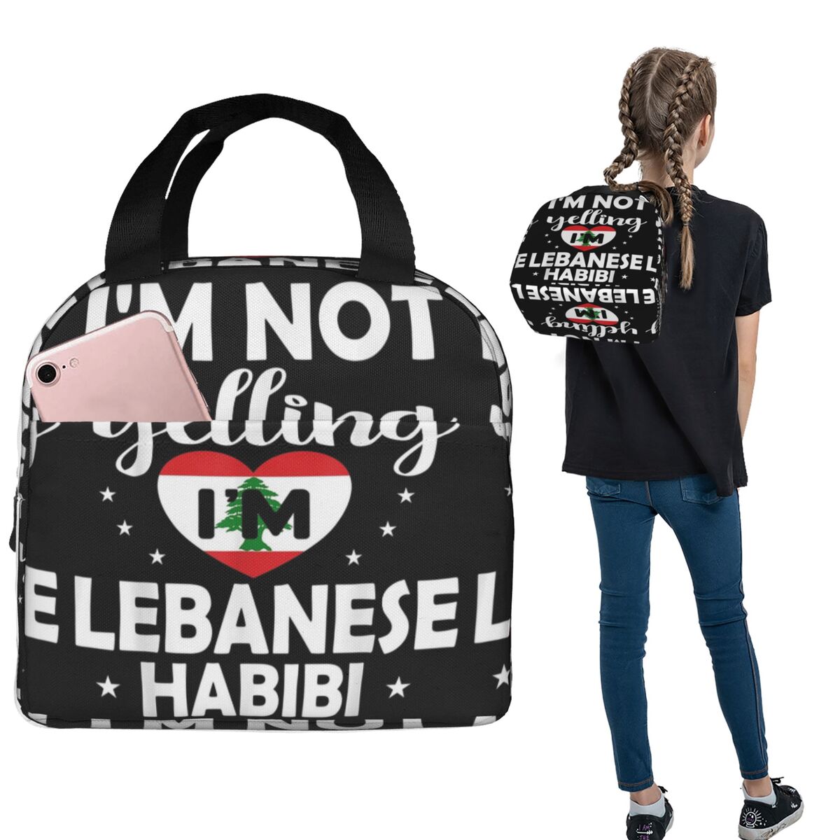 Lebanese Flag Lebanon Heritage - Women Bags Lebanon ulasan dan harga