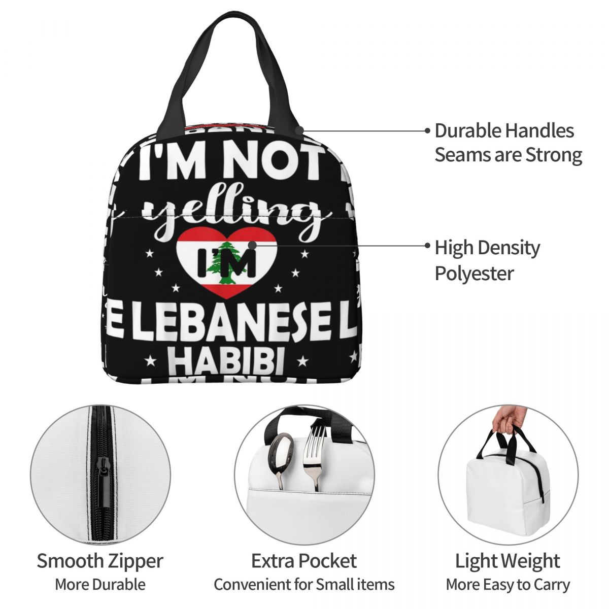 Lebanese Flag Lebanon Heritage - Women Bags Lebanon ulasan dan harga
