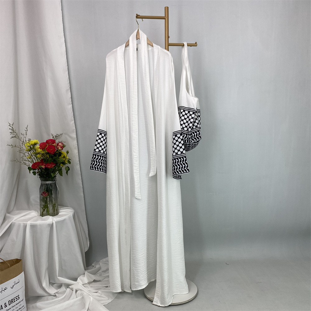Open Front Abaya Women Long Sl - Women Bags Dubai ulasan dan harga
