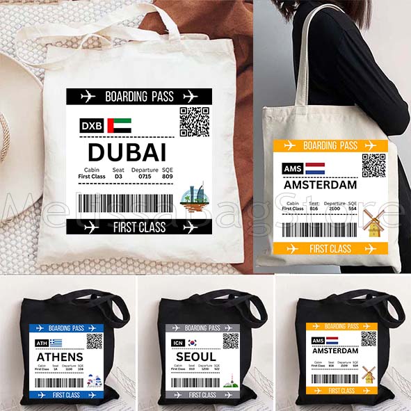 Toronto Amsterdam Barcelona Ba - Women Bags Dubai ulasan dan harga
