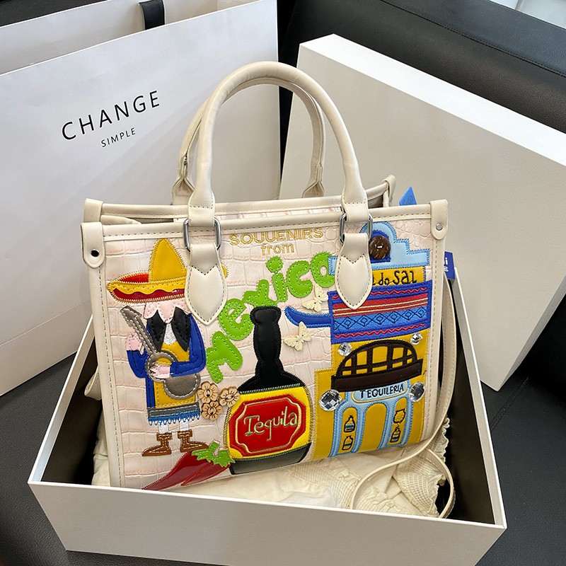 Design Patchwork Zipper 2026 H - Women Bags Discount ulasan dan harga