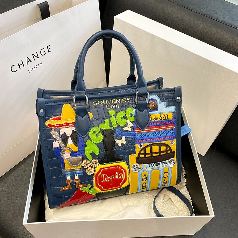 Design Patchwork Zipper 2026 H - Women Bags Discount ulasan dan harga