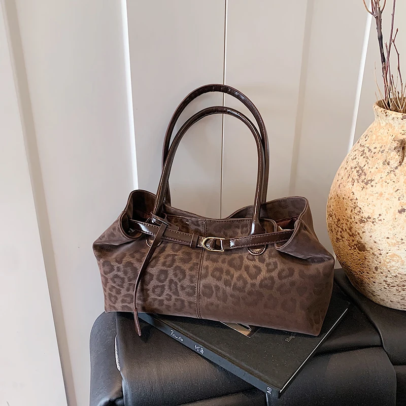 Leopard Print Sewing Thread Ha - Women Bags Discount ulasan dan harga