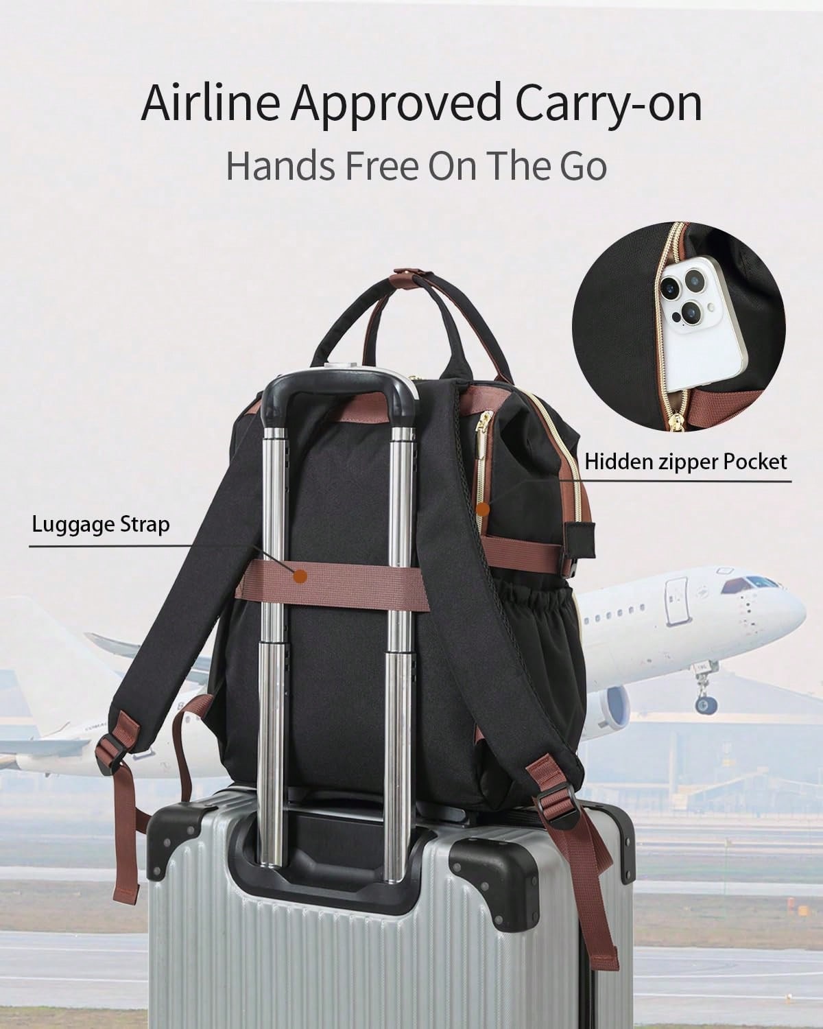 Bookbag For Women Laptop Backp - Women Bags With Laptop Compartment ulasan dan harga