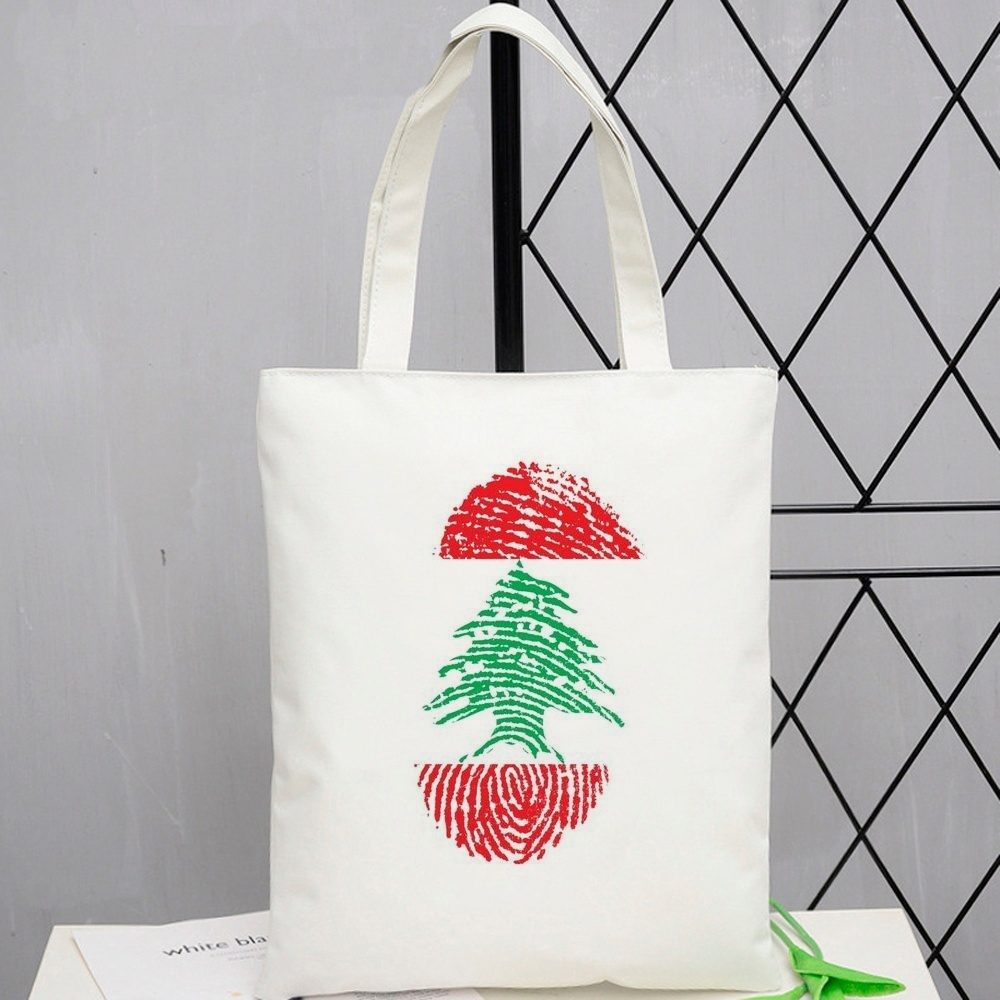 Lebanon tote bag canvas  shoul - Women Bags Lebanon ulasan dan harga