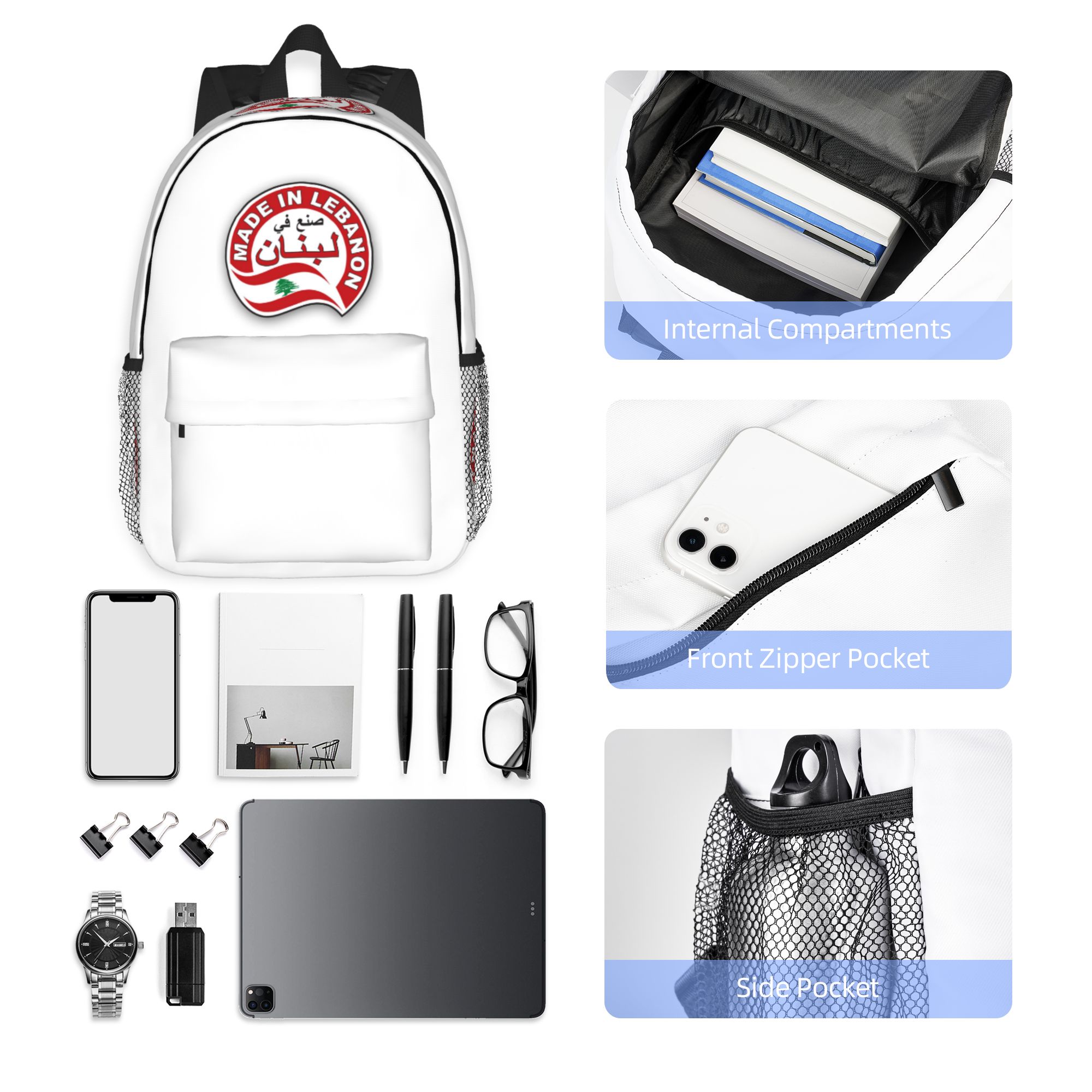 Lebanon Watercolor Lebanon Fla - Women Bags Lebanon ulasan dan harga
