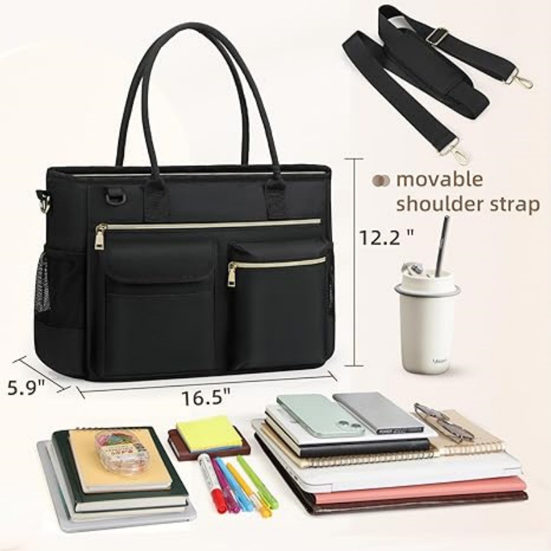 Large Capacity Work Tote for W - Women Bags With Laptop Compartment ulasan dan harga