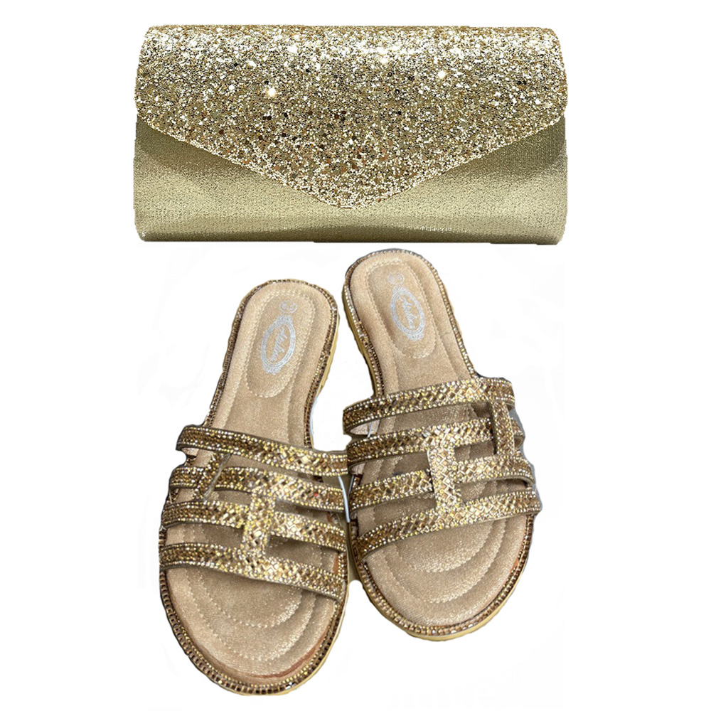 Summer New Bronze Rhinestone S - Women Bags Gold ulasan dan harga