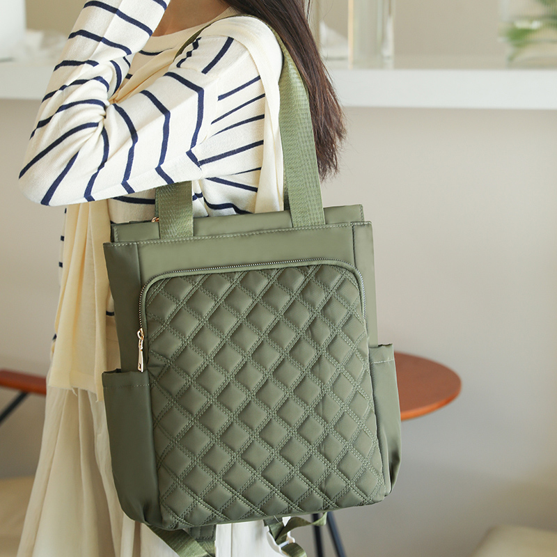 Fashion Plaid Backpack Women W - Women Bags With Laptop Compartment ulasan dan harga