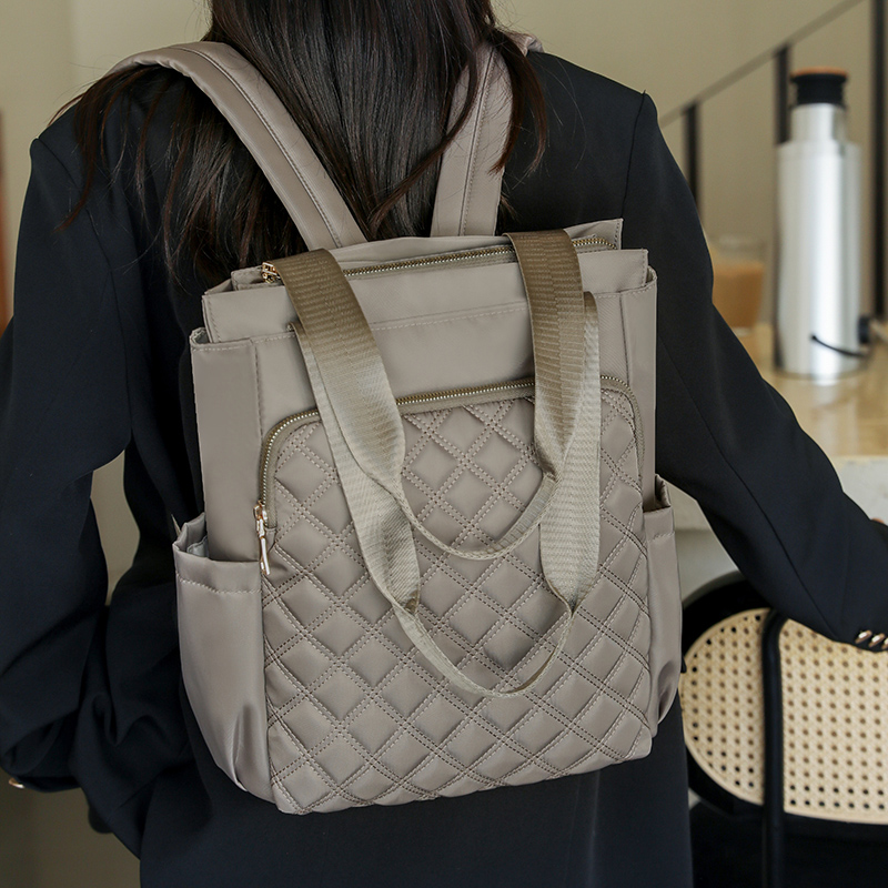 Fashion Plaid Backpack Women W - Women Bags With Laptop Compartment ulasan dan harga
