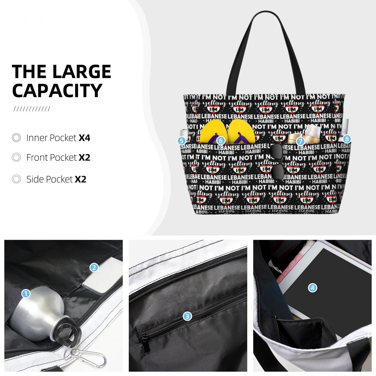 Lebanese Flag Lebanon Heritage - Women Bags Lebanon ulasan dan harga