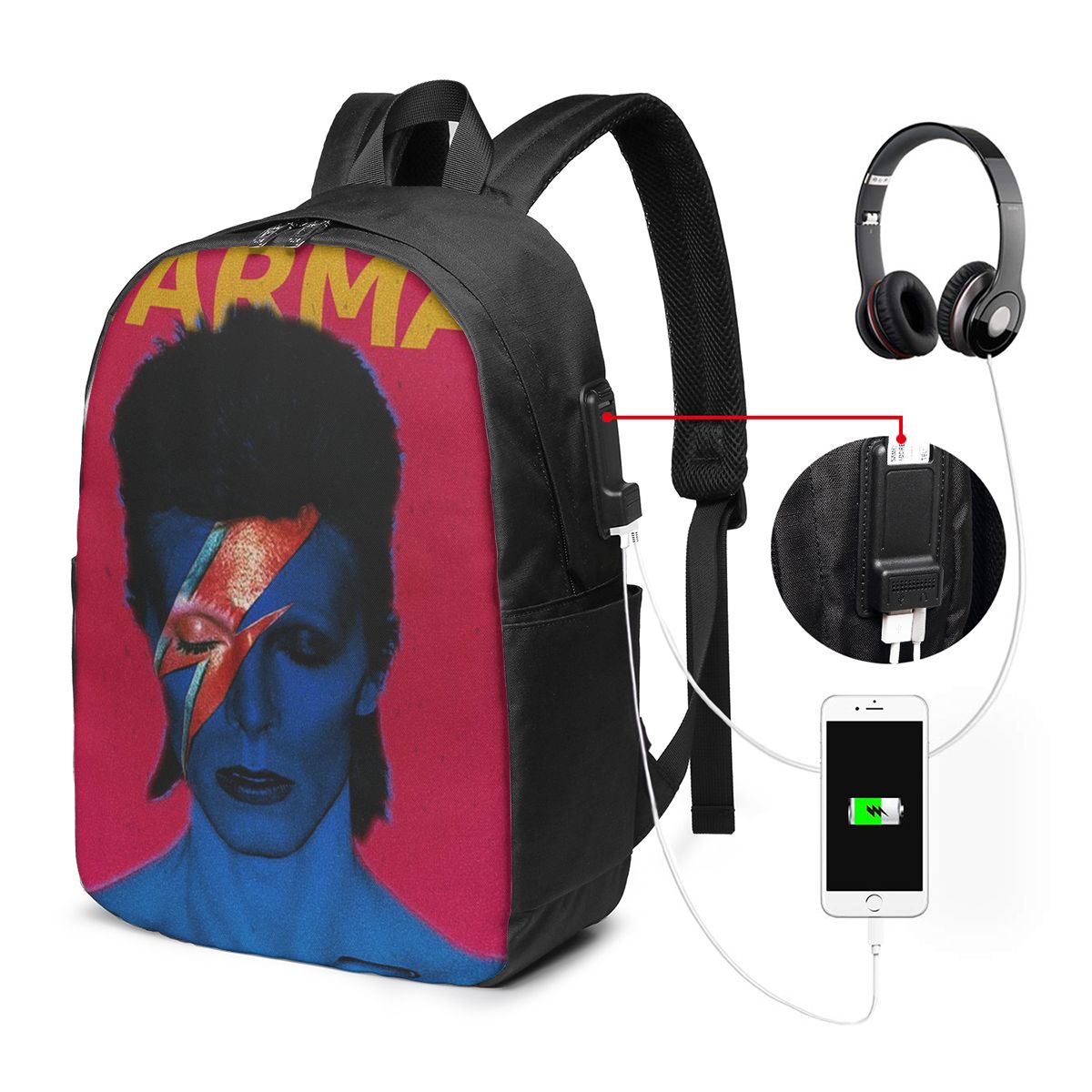 Davids Bowied Backpack Travel  - Women Bags For Women ulasan dan harga