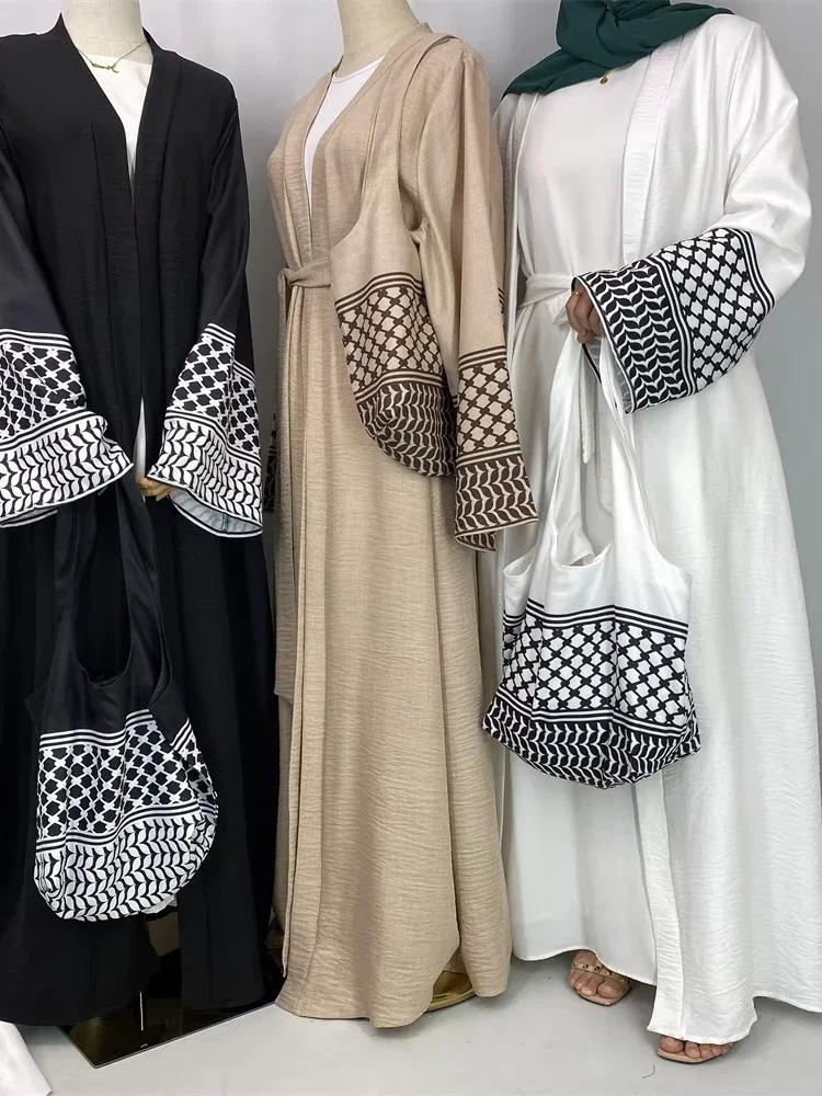 Muslim Long Dress Women Open A - Women Bags Dubai ulasan dan harga
