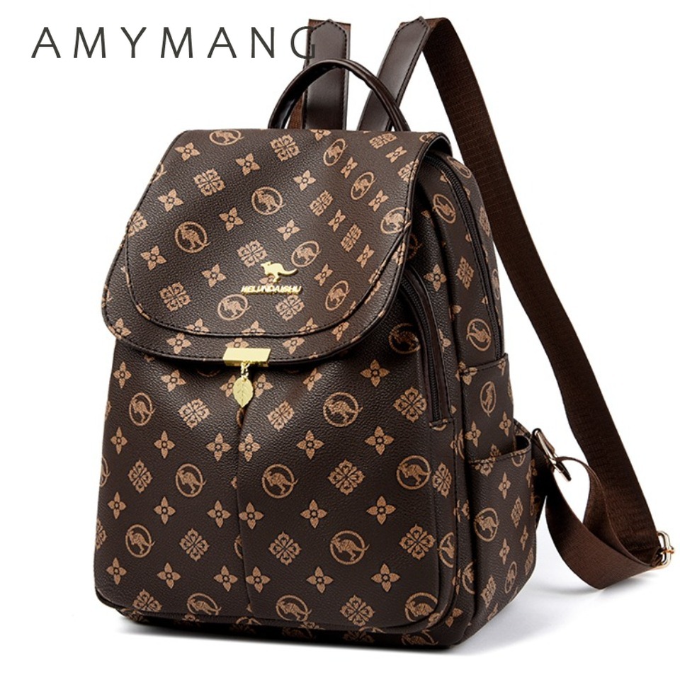 Classic Kangaroo Printed Backp - Women'S Kangaroo Bags ulasan dan harga