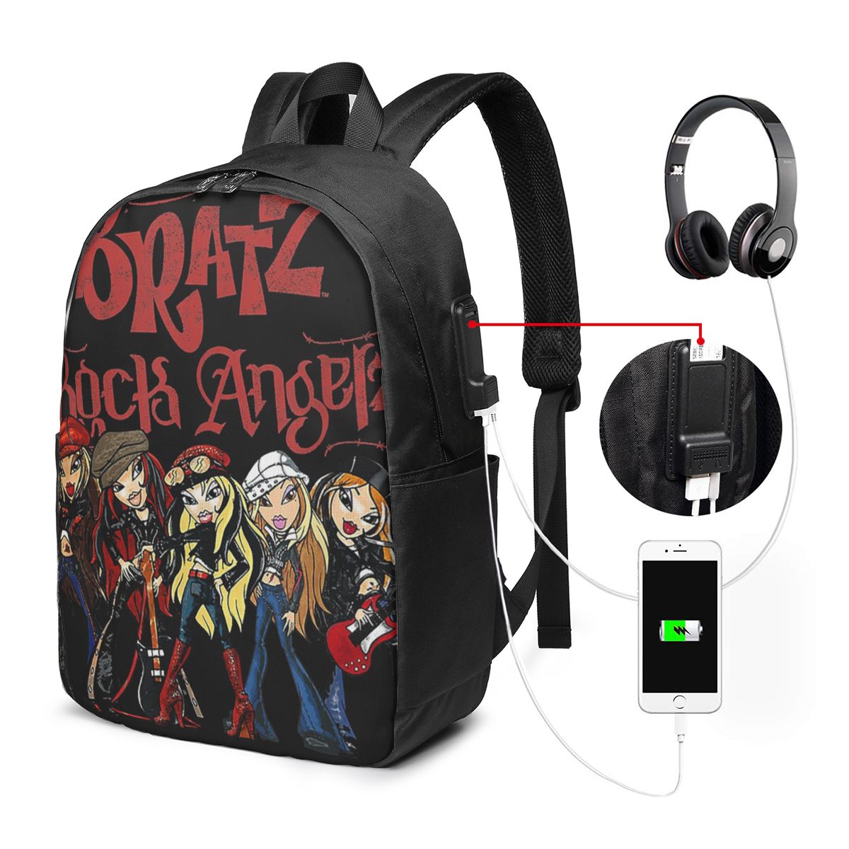 Bratz Rock Angelz Group Shot B - Women Bags For Women ulasan dan harga