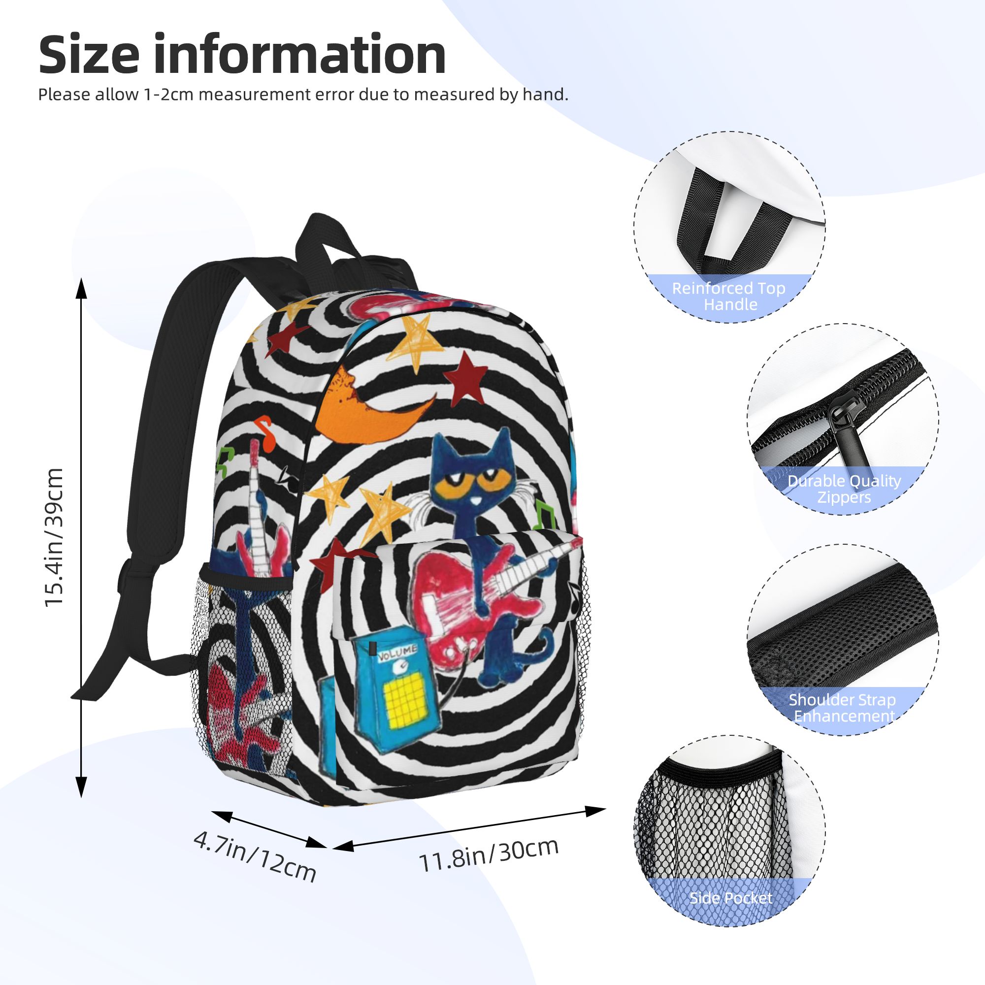 Pete The Cat Backpack Hot Sale - Women Bags Discount ulasan dan harga